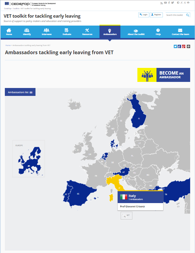 cedefop ambassador 2018