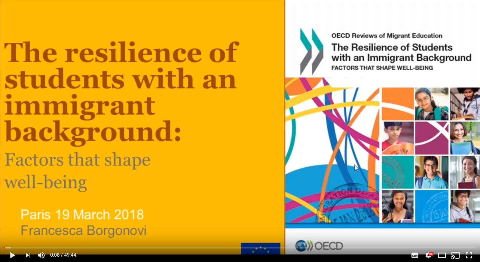 The Resilience of Students with an Immigrant Background – Factors that Shape Well being – OECD
