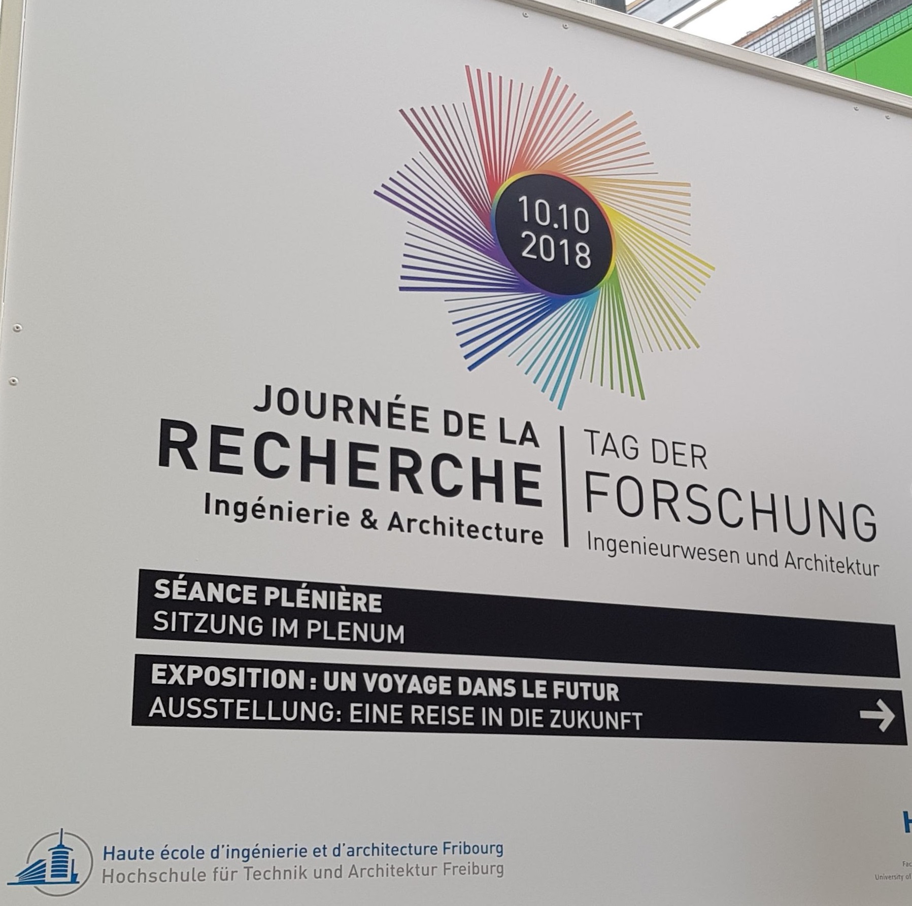 Giovanni Crisonà at the ‘journée de la recherche Ingénierie & Architecture’ in Switzerland